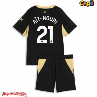 Manchester City Rayan Ait-Nouri #21 Echipament de Fotbal Replică 2026-27 Copii Deplasare (+ Șorturi)